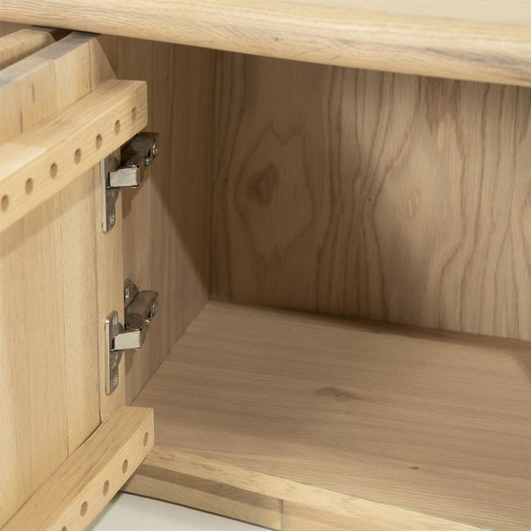 Tv meubel Josh Eleonora halfrond 180 cm - Naturel eiken