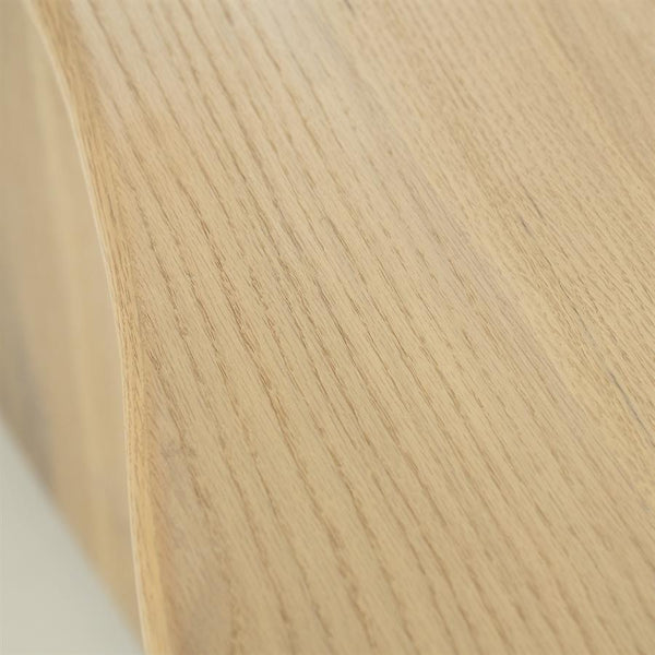 Dressoir Josh Eleonora halfrond 180x50x80 cm - Naturel eiken