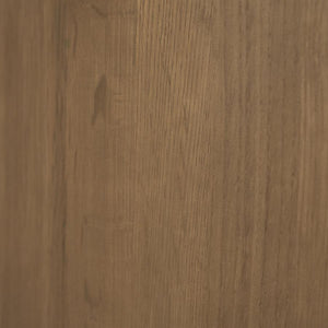 Wandkast / kabinet Josh Eleonora halfrond 120x50x210 cm - Bruin eiken