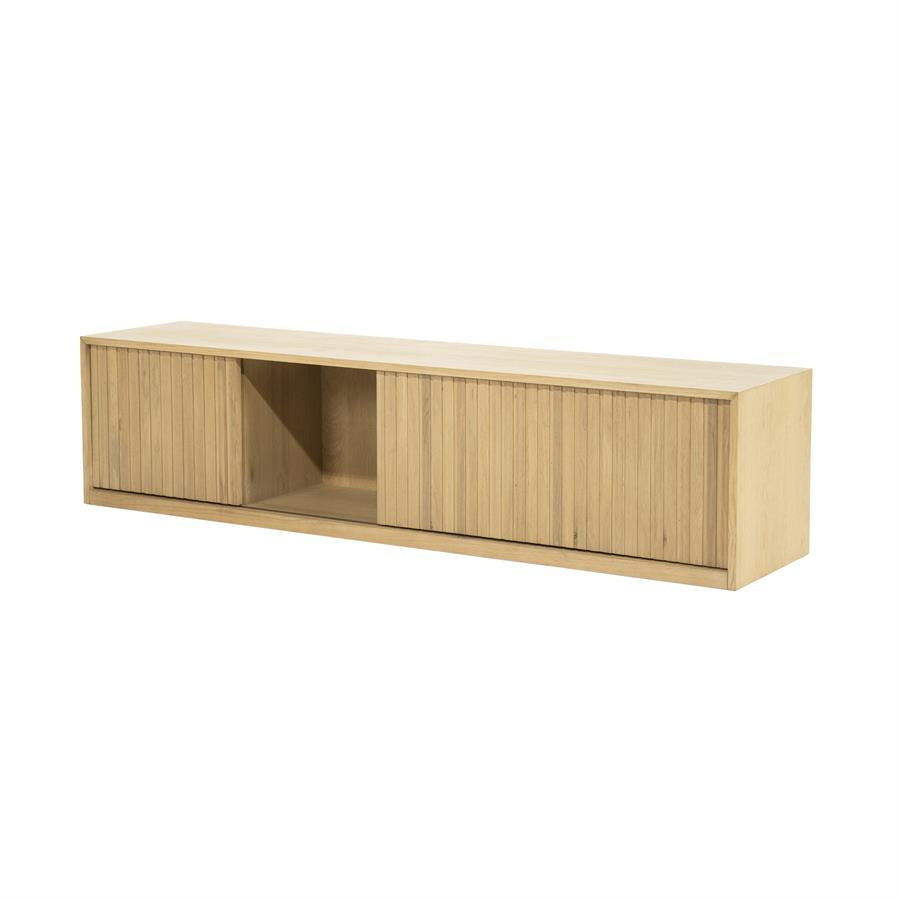 Tv meubel Milo Eleonora 180 cm - Naturel eiken