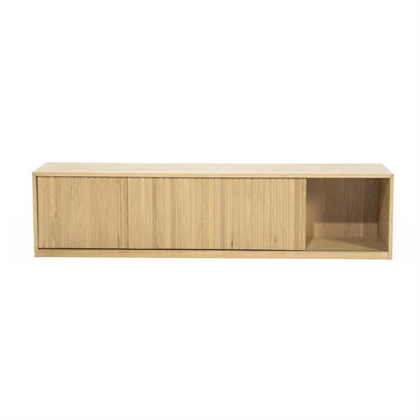 Tv meubel Milo Eleonora 180 cm - Naturel eiken