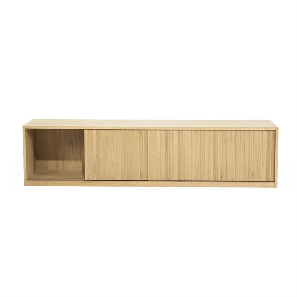Tv meubel Milo Eleonora 180 cm - Naturel eiken