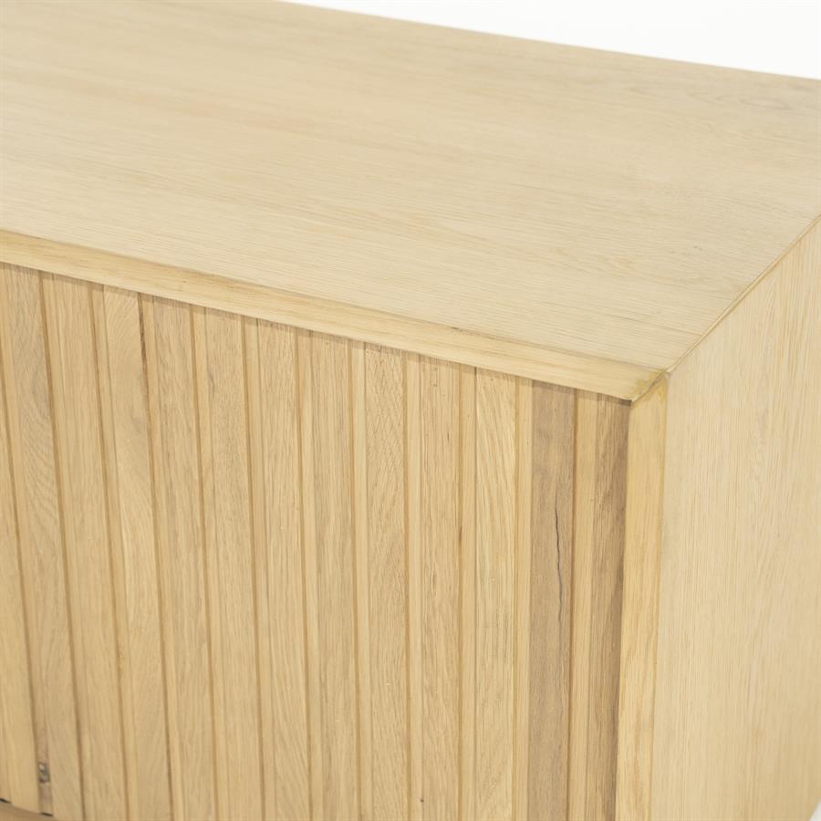Tv meubel Milo Eleonora 180 cm - Naturel eiken
