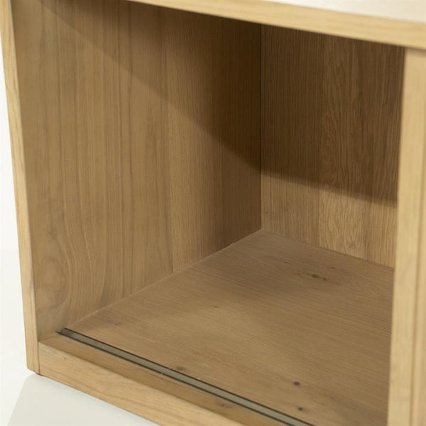 Tv meubel Milo Eleonora 180 cm - Naturel eiken