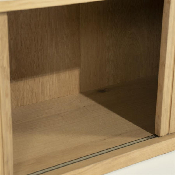 Tv meubel Milo Eleonora 180 cm - Naturel eiken