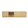 Tv meubel Milo Eleonora 180 cm - Naturel eiken