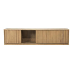 Tv meubel Milo Eleonora 180 cm - Bruin eiken