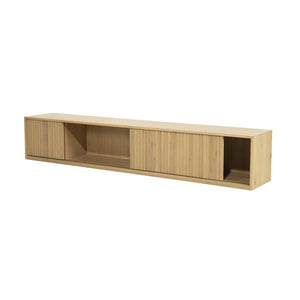 Tv meubel Milo Eleonora 240 cm - Naturel eiken