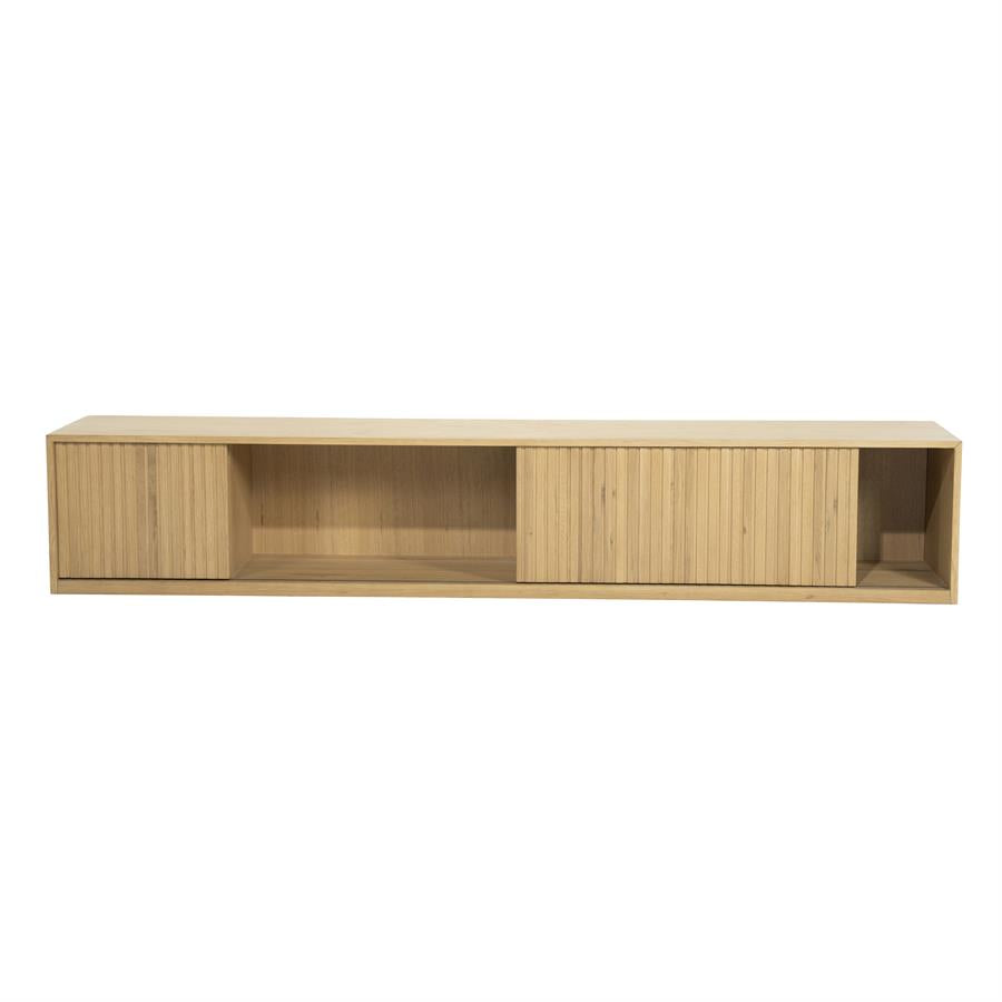 Tv meubel Milo Eleonora 240 cm - Naturel eiken