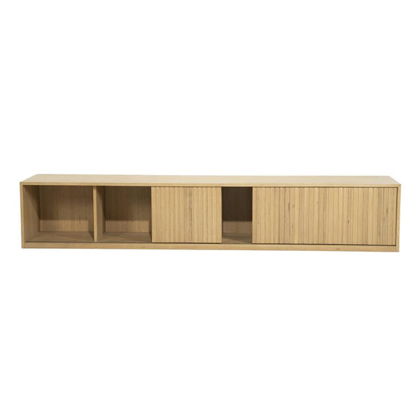 Tv meubel Milo Eleonora 240 cm - Naturel eiken