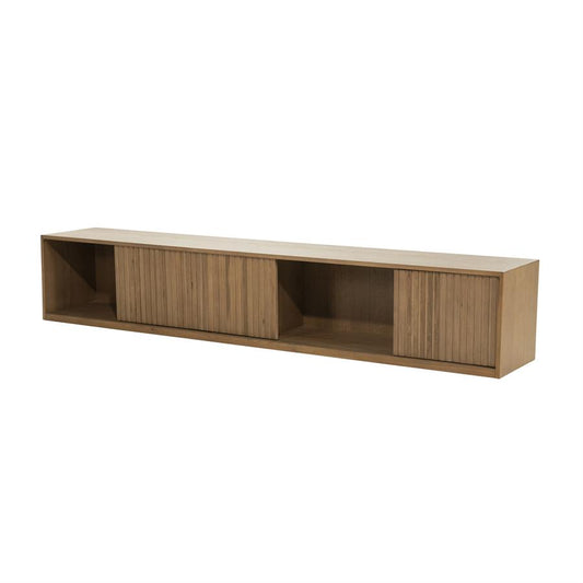 Tv meubel Milo Eleonora 240 cm - Bruin eiken