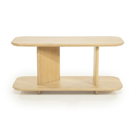 Salon / bijzettafel Ty Eleonora 90x40 cm - Naturel eiken