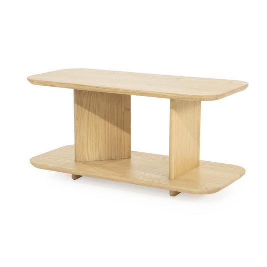 Salon / bijzettafel Ty Eleonora 90x40 cm - Naturel eiken