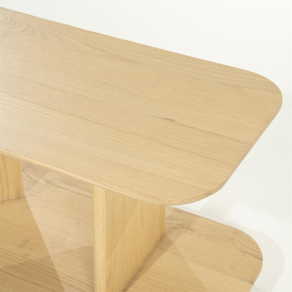 Salon / bijzettafel Ty Eleonora 90x40 cm - Naturel eiken