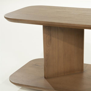 Salon / bijzettafel Ty Eleonora 90x40 cm - Bruin eiken