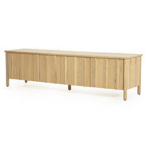 Tv meubel Jake Eleonora 183x47x50 cm 4 drs. - Naturel