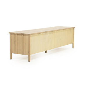 Tv meubel Jake Eleonora 183x47x50 cm 4 drs. - Naturel