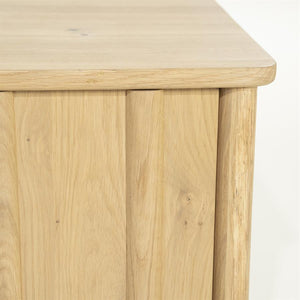 Tv meubel Jake Eleonora 183x47x50 cm 4 drs. - Naturel