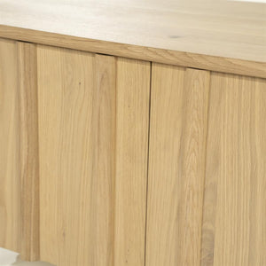 Tv meubel Jake Eleonora 183x47x50 cm 4 drs. - Naturel