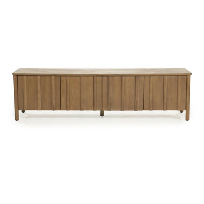 Tv meubel Jake Eleonora 183x47x50 cm 4 drs. - Bruin