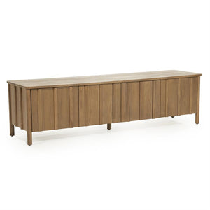 Tv meubel Jake Eleonora 183x47x50 cm 4 drs. - Bruin