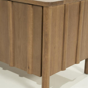 Tv meubel Jake Eleonora 183x47x50 cm 4 drs. - Bruin