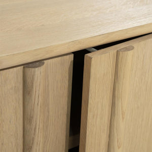 Tv meubel Jake Eleonora 264x47x50 cm 6 drs. - Naturel