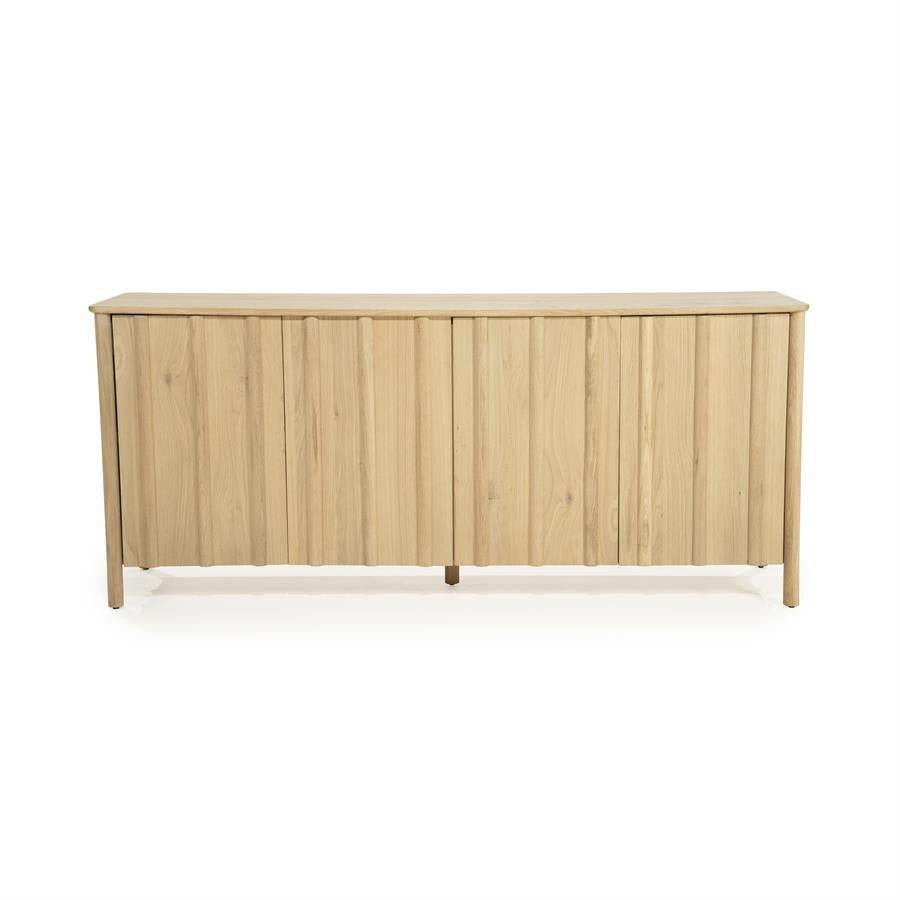 Dressoir Jake Eleonora 183x47x80 cm -  Naturel