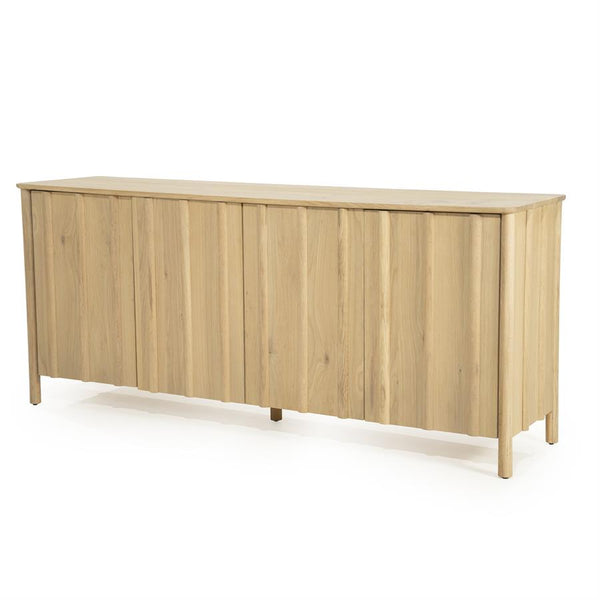 Dressoir Jake Eleonora 183x47x80 cm -  Naturel