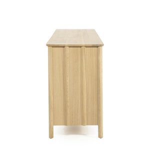 Dressoir Jake Eleonora 183x47x80 cm -  Naturel
