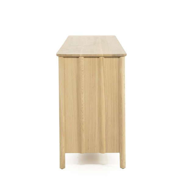 Dressoir Jake Eleonora 183x47x80 cm -  Naturel