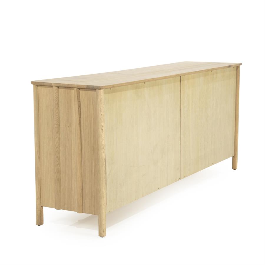 Dressoir Jake Eleonora 183x47x80 cm - Naturel, foto 4