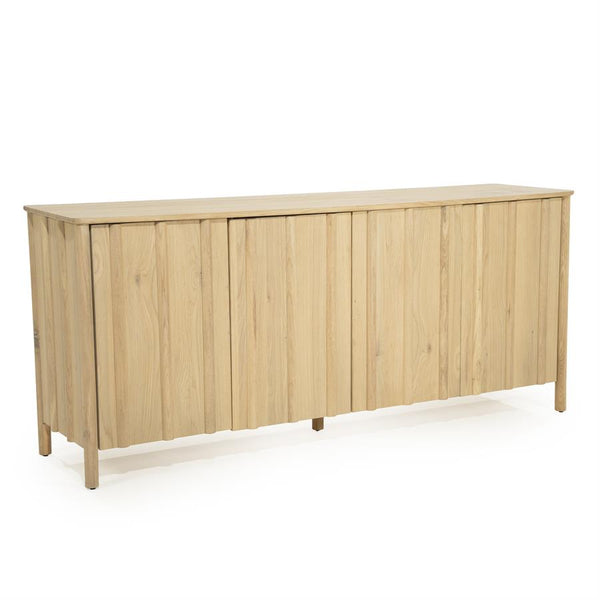 Dressoir Jake Eleonora 183x47x80 cm -  Naturel