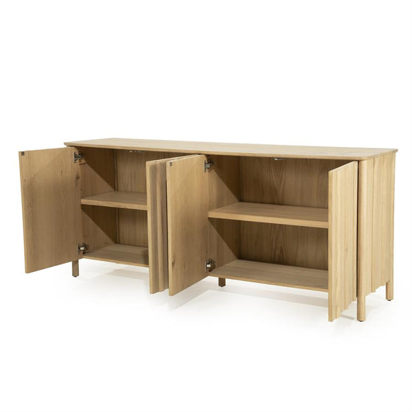 Dressoir Jake Eleonora 183x47x80 cm -  Naturel