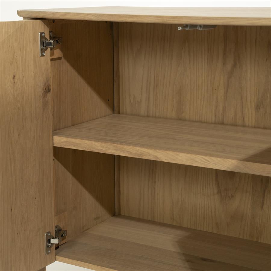 Dressoir Jake Eleonora 183x47x80 cm - Naturel, foto 9