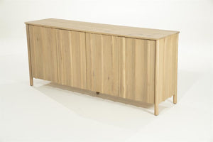 Dressoir Jake Eleonora 183x47x80 cm -  Naturel