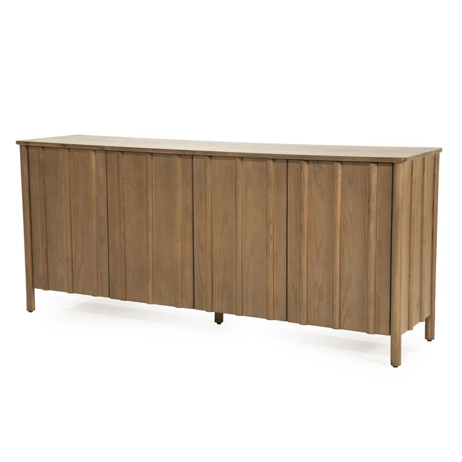 Dressoir Jake Eleonora 183x47x80 cm - Bruin
