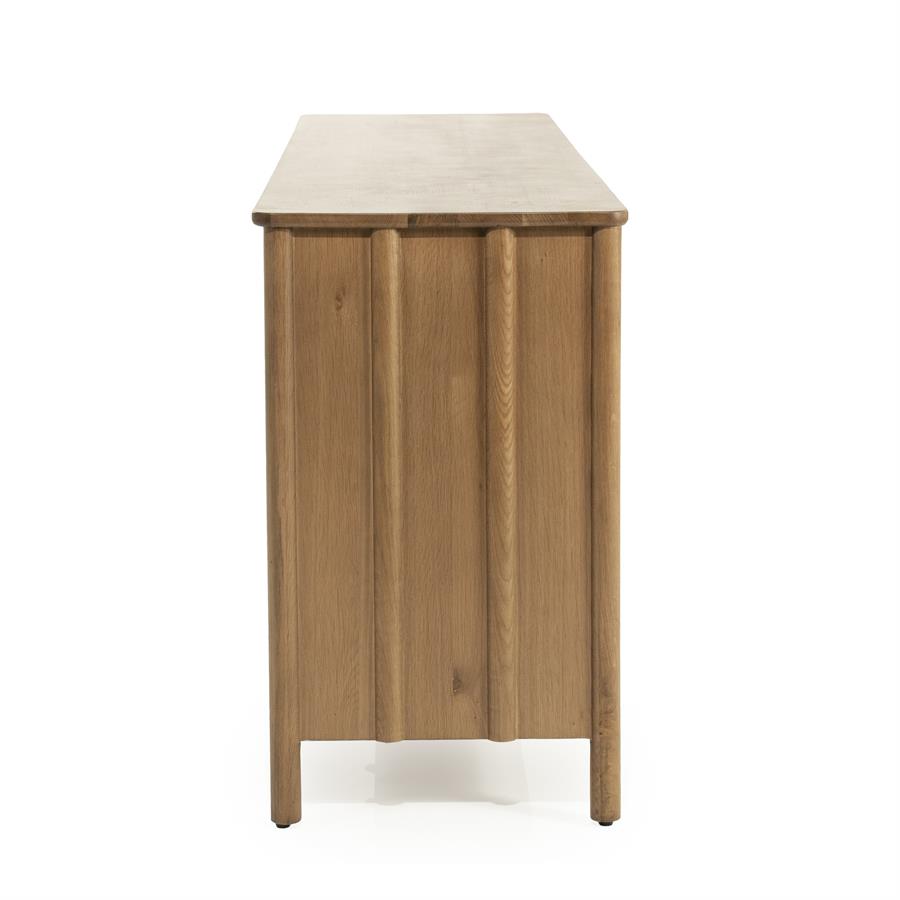 Dressoir Jake Eleonora 183x47x80 cm - Bruin, foto 3