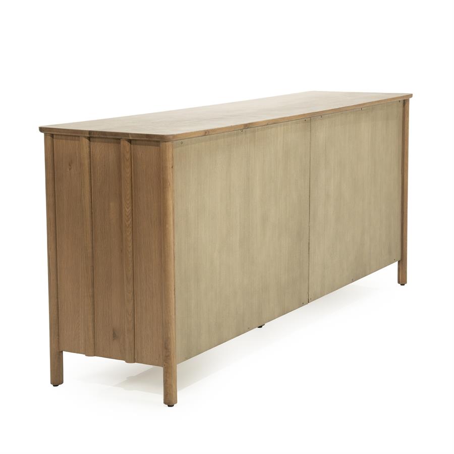 Dressoir Jake Eleonora 183x47x80 cm - Bruin, foto 4