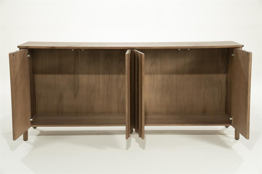 Dressoir Jake Eleonora 183x47x80 cm - Bruin, foto 6