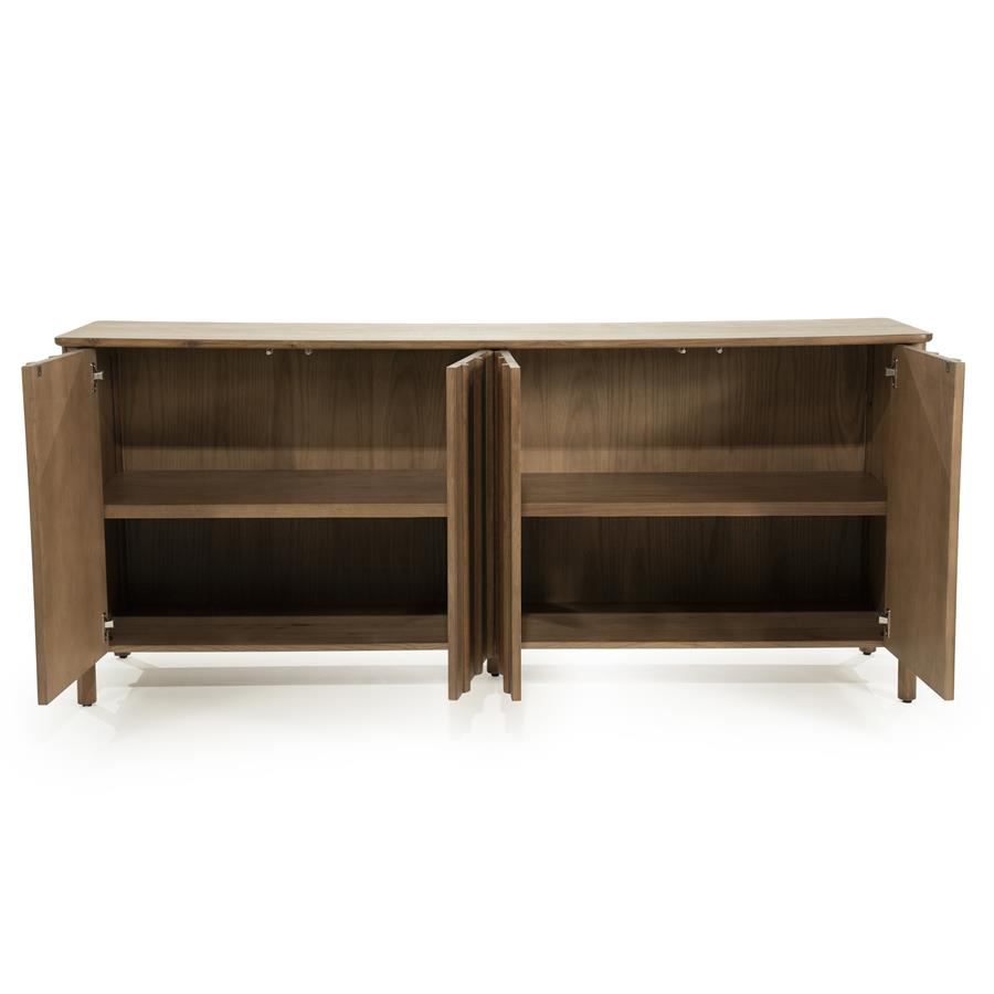 Dressoir Jake Eleonora 183x47x80 cm - Bruin, foto 7