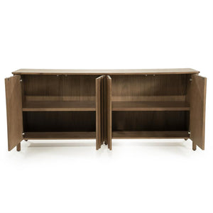 Dressoir Jake Eleonora 183x47x80 cm - Bruin