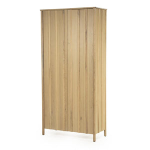 Wandkast / kabinet Jake Eleonora 102x47x210 cm - Naturel