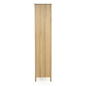 Wandkast / kabinet Jake Eleonora 102x47x210 cm - Naturel
