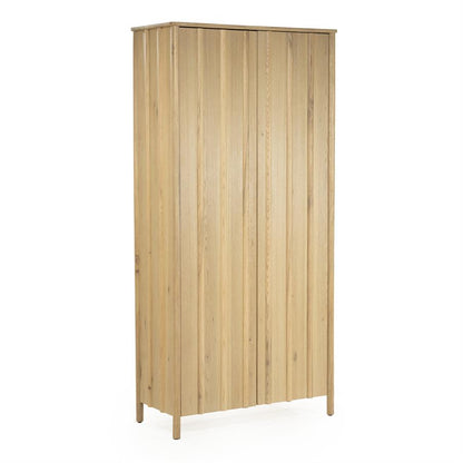 Wandkast / kabinet Jake Eleonora 102x47x210 cm - Naturel
