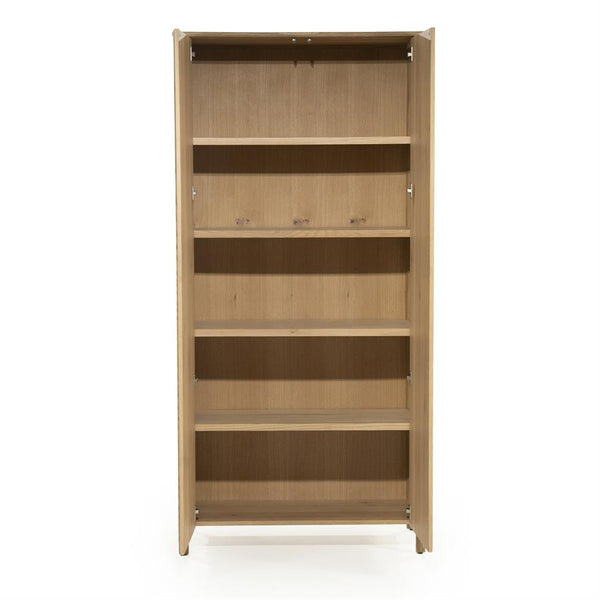 Wandkast / kabinet Jake Eleonora 102x47x210 cm - Naturel
