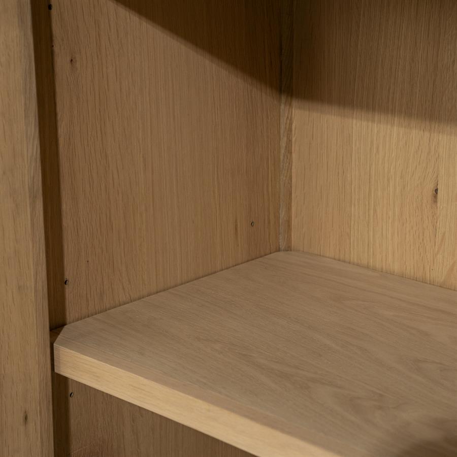 Wandkast / kabinet Jake Eleonora 102x47x210 cm - Naturel