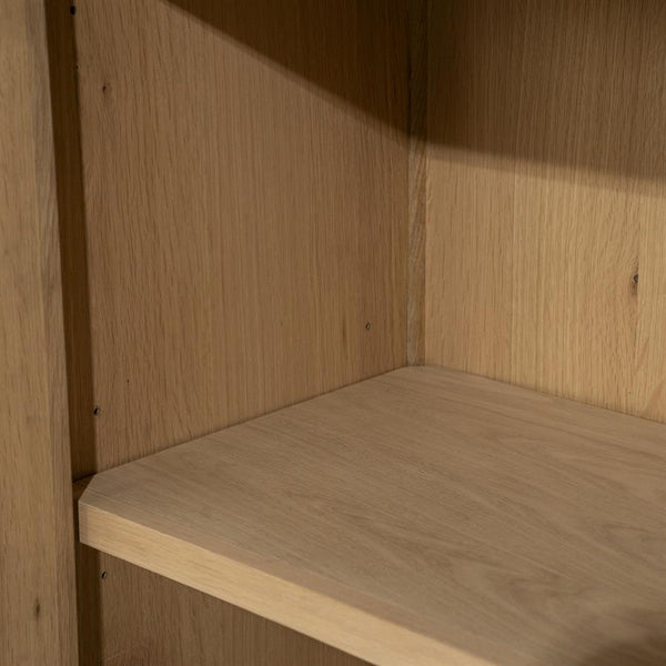 Wandkast / kabinet Jake Eleonora 102x47x210 cm - Naturel