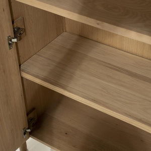 Wandkast / kabinet Jake Eleonora 102x47x210 cm - Naturel