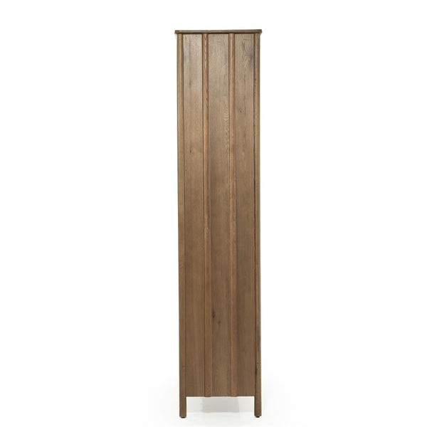 Wandkast / kabinet Jake Eleonora 102x47x210 cm - Bruin